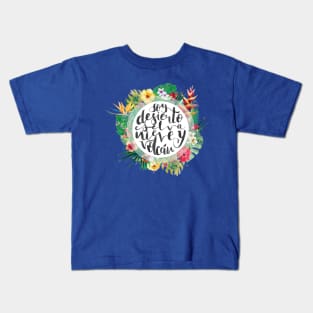 Desierto, selva, nieve y volcán Kids T-Shirt